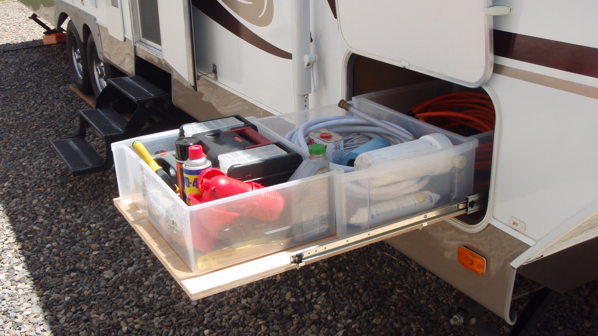 RV Sliding Storage and Cargo Trays Good Sam Camping Blog