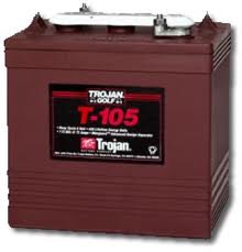trojan t-105 battery