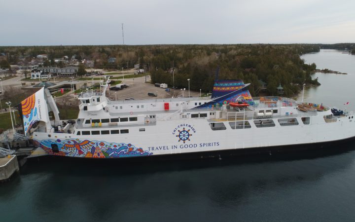 Ontario ferry the M.S. Chi-Cheemaun: Travel in Good Spirits 