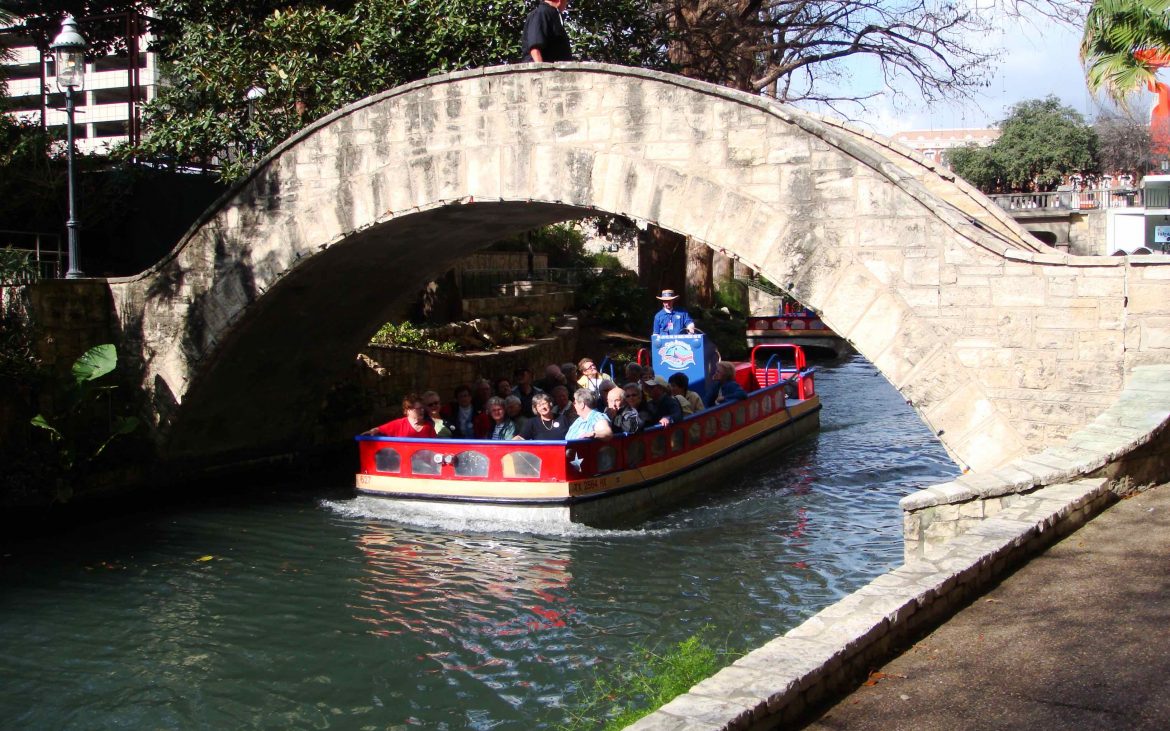 Remember the Alamo on San Antonio RV trip. Take a stroll along the river.