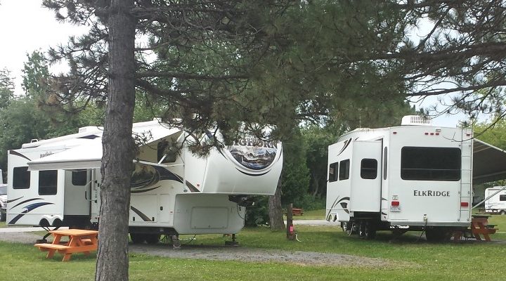 Camp Hither Hills - RV sites among trees