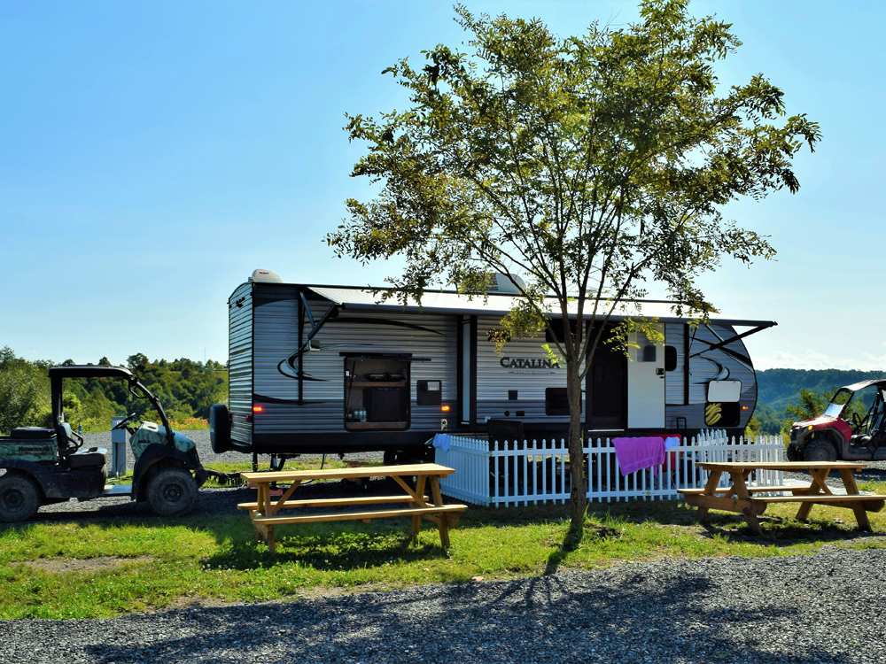 Southern Gap Outdoor Adventure RV Park - Full hook-up pull-through RV sites provide your home away from home!