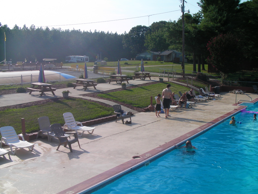 Midway Campground & RV Resort in Statesville, NC - outdoor pool