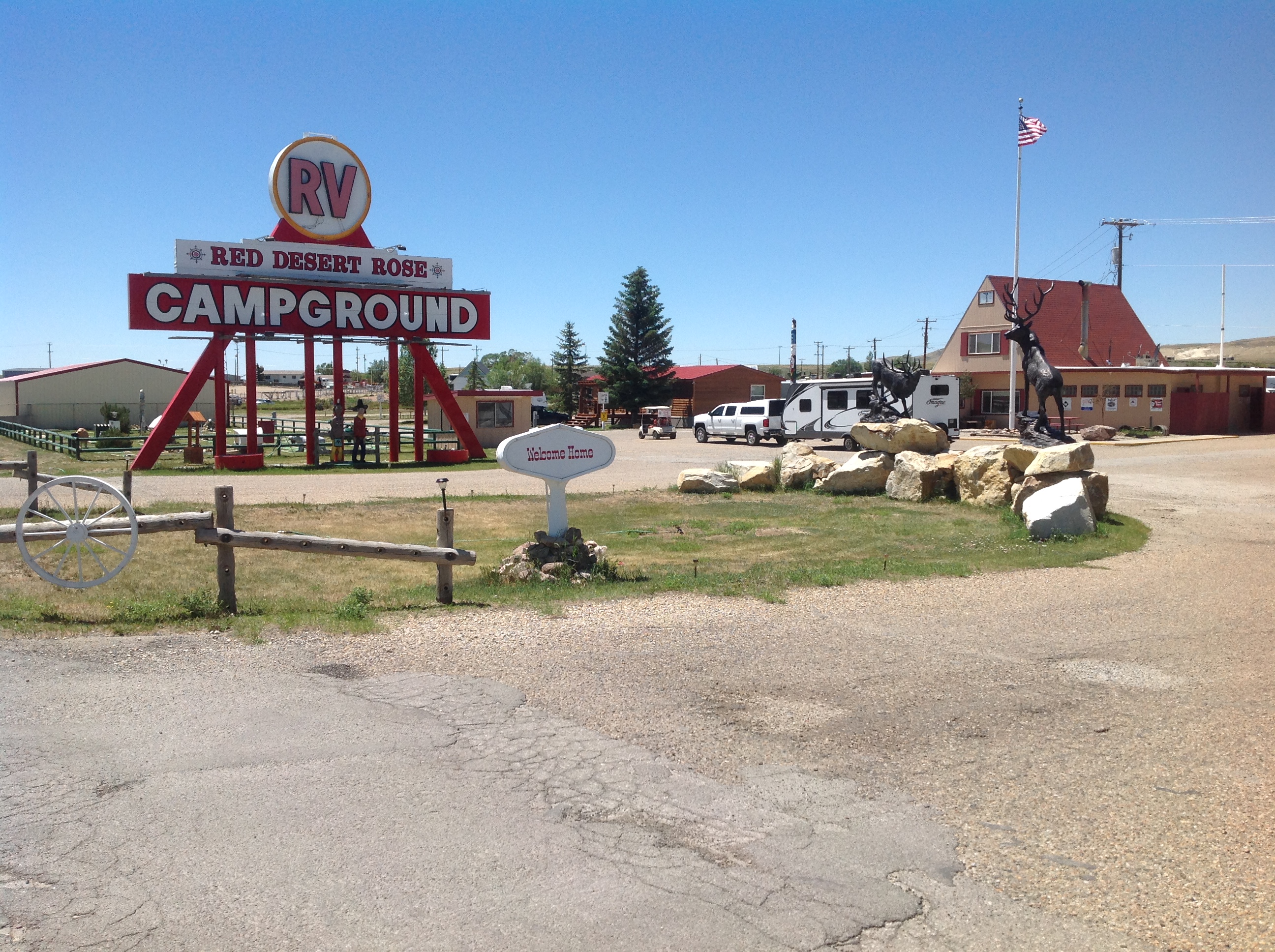 Red Desert Rose RV Park Your "Home Away Home" in Rawlins, WY