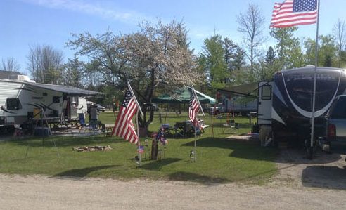 Fish Creek Campground - RV sites