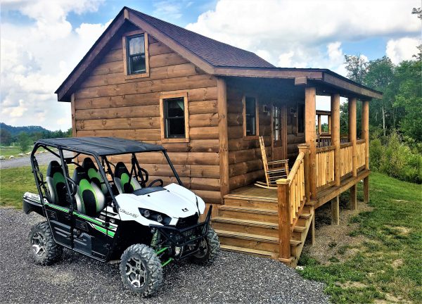 Southern Gap Outdoor Adventure RV Park - ATV at cabin