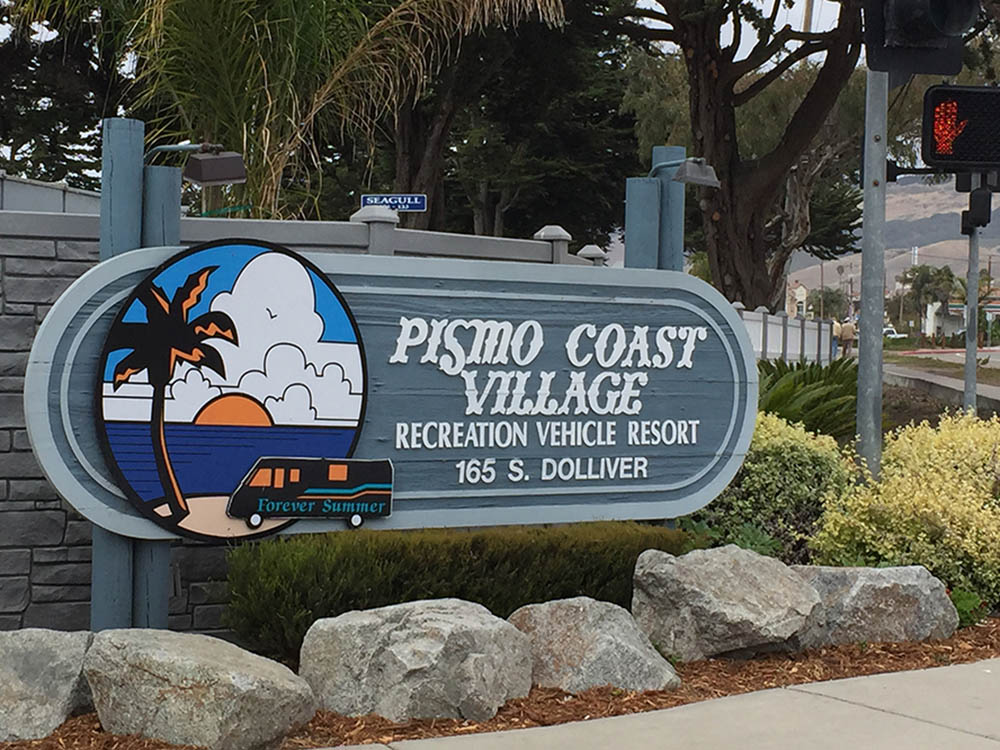 Pismo Coast Village RV Resort - entrance sign
