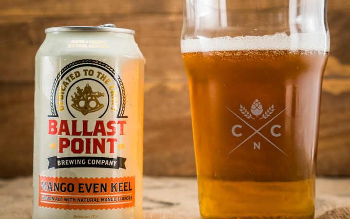 Mango hinted beer in can by Ballast Point