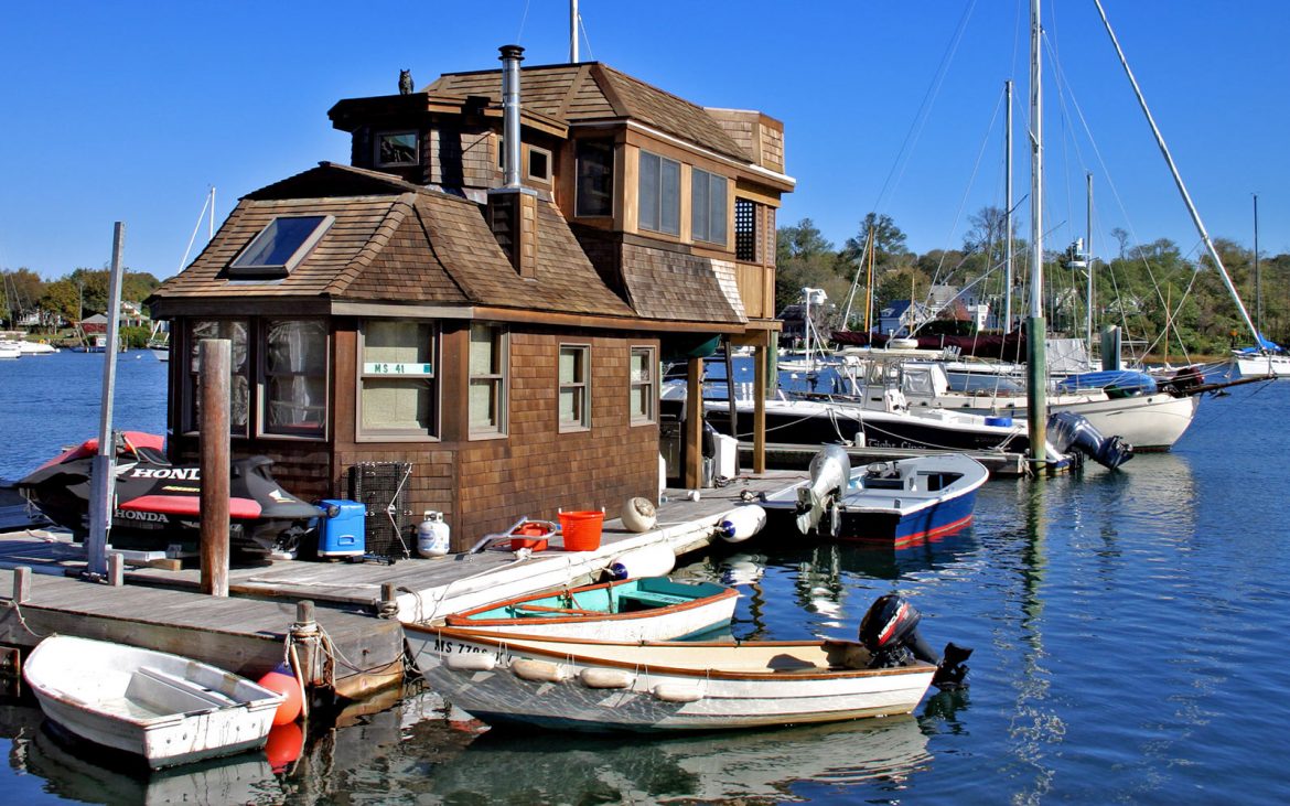 Boats and building on the water