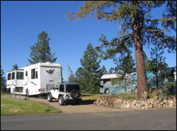 RV camping at McCall RV Resort