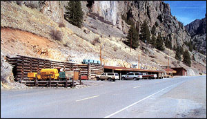 outside creede mining museum