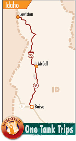 Idaho-route-map