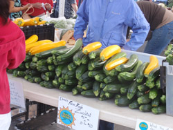 Fresh, right-off-the-farm veggies