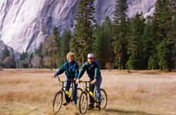 Biking Yosemite National Park
