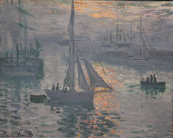 How DID Claude Monet See the Whole Scene and Paint a Few Inches from the Canvas?