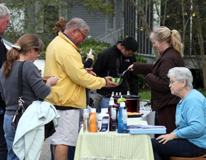 Buy a bowl and get the soup, plus wine and other treats in Bay St. Louis.