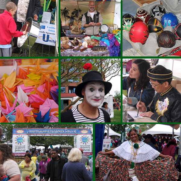 Scenes from Hampton's International Children's Festival
