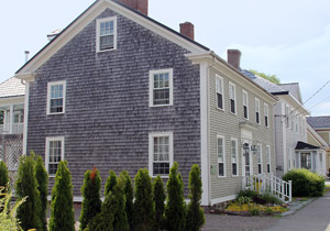 Built before 1810, this is one of the historic homes along Water Street in St. Andrews by the Sea.