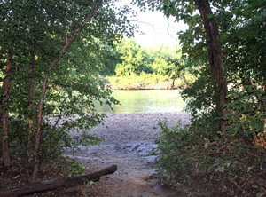 The Current River by the Float Camp -- A National Scenic Waterway