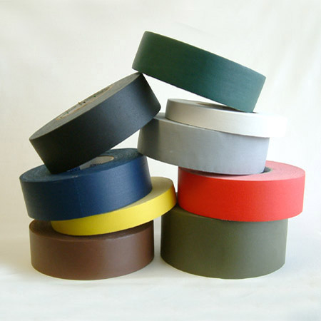 Gaffer's tape is available in many colors, but I prefer white & black. (Click the pic for more info.)