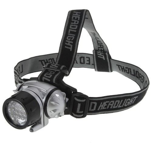 The Lighting EVER headlamp includes 18 LED lights and costs a mere $6.99! (Click the photo for more info.)