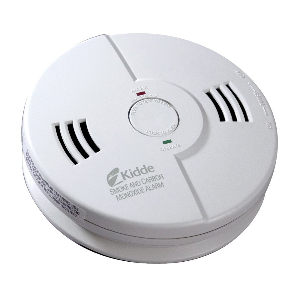 Smoke and carbon dioxide detector