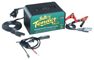 The Battery Tender Plus offers more power than the Junior for faster charging. (Click the pic for more info.)