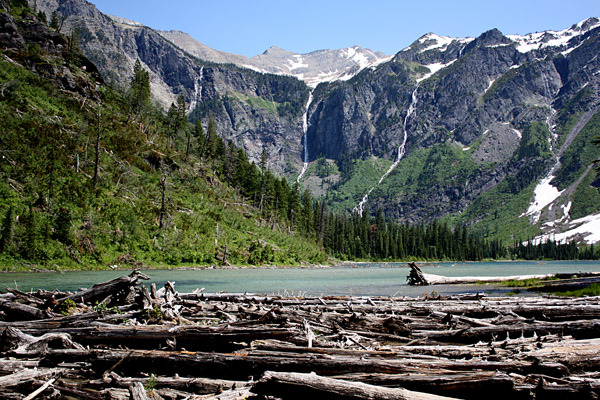 Truly one of the greatest vistas in the United State are those in Glacier National Park in Montana.  We hiked to Avalanche Lake, where we were stunned by the majestic beauty.