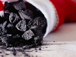 Lumps of coal? Santa's sending a message...