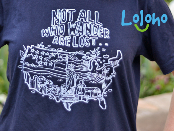 This shirt celebrates AMERICA as well as RV camping. (Click the pic for more info.)