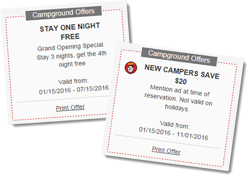Campground Offers
