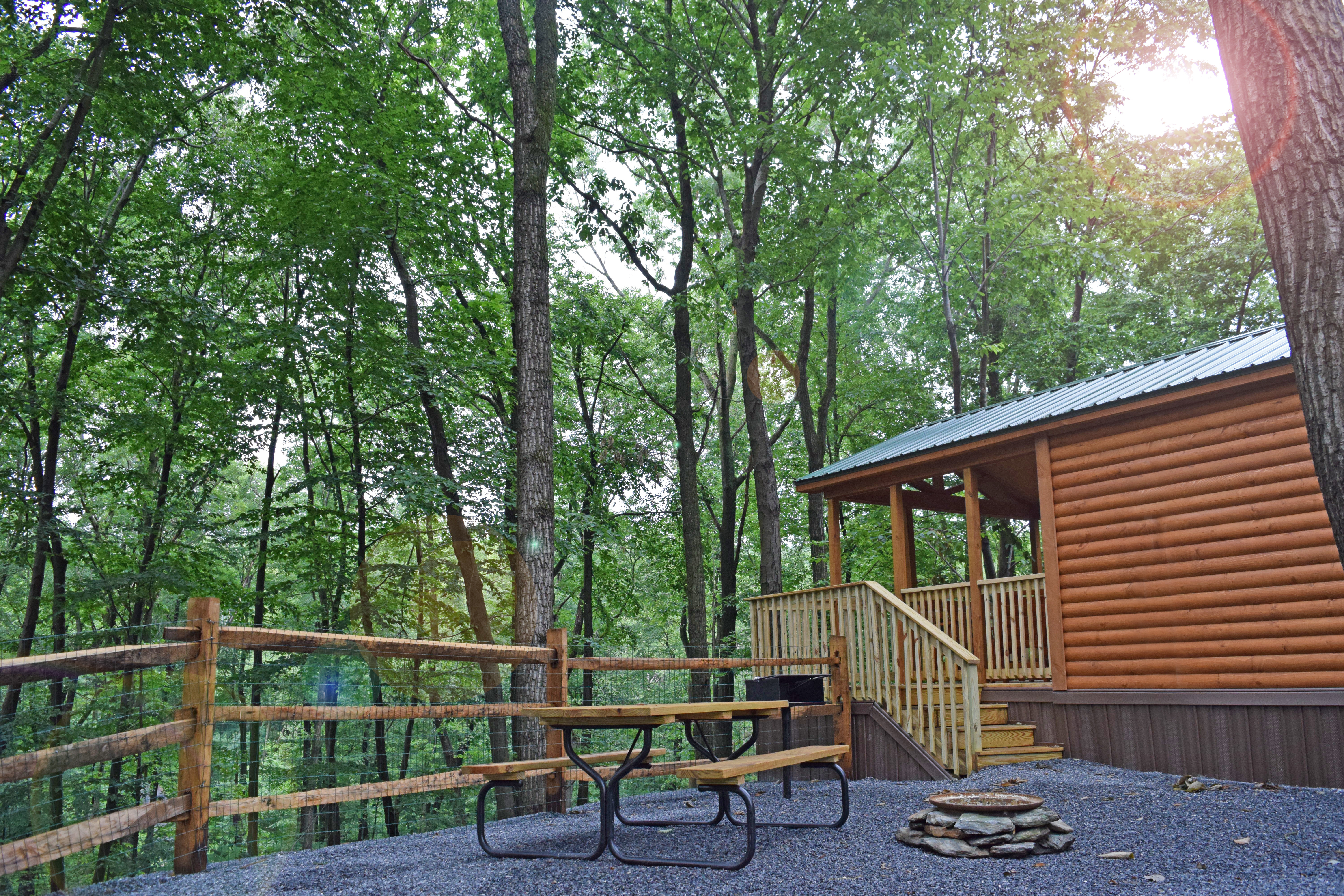 Cabins at Yogi Bear's Jellystone Park, Quarryville PA