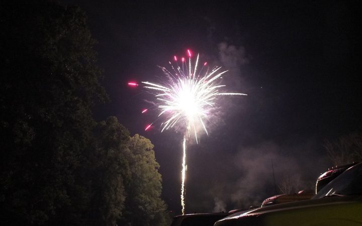 Fireworks at Pigeon River Campground