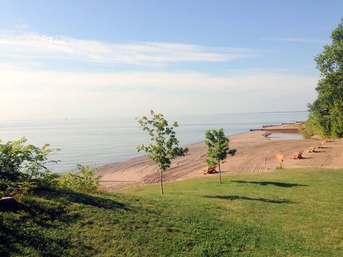 Campers Cove Campground - shoreline 