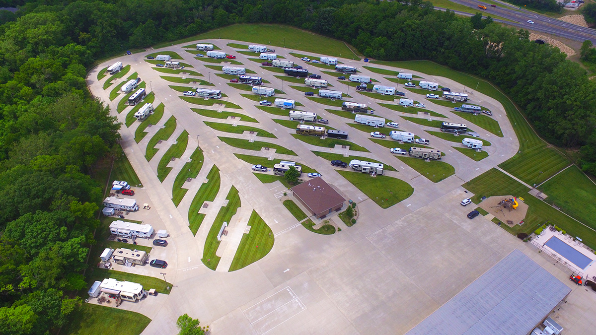 Deer Creek Valley RV Park - Aerial View