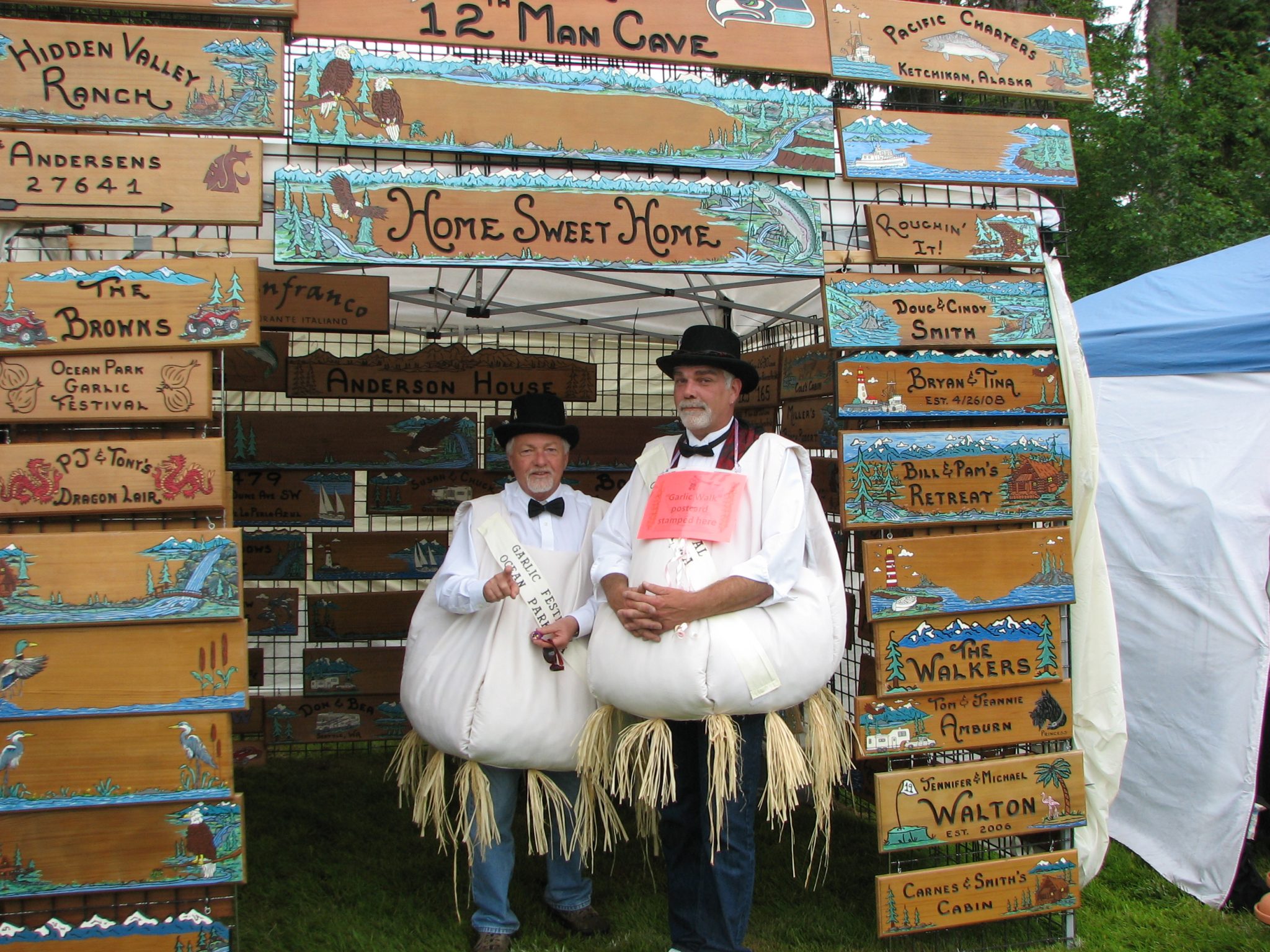 Northwest Garlic Festival, annual event in June, Ocean Park, WA