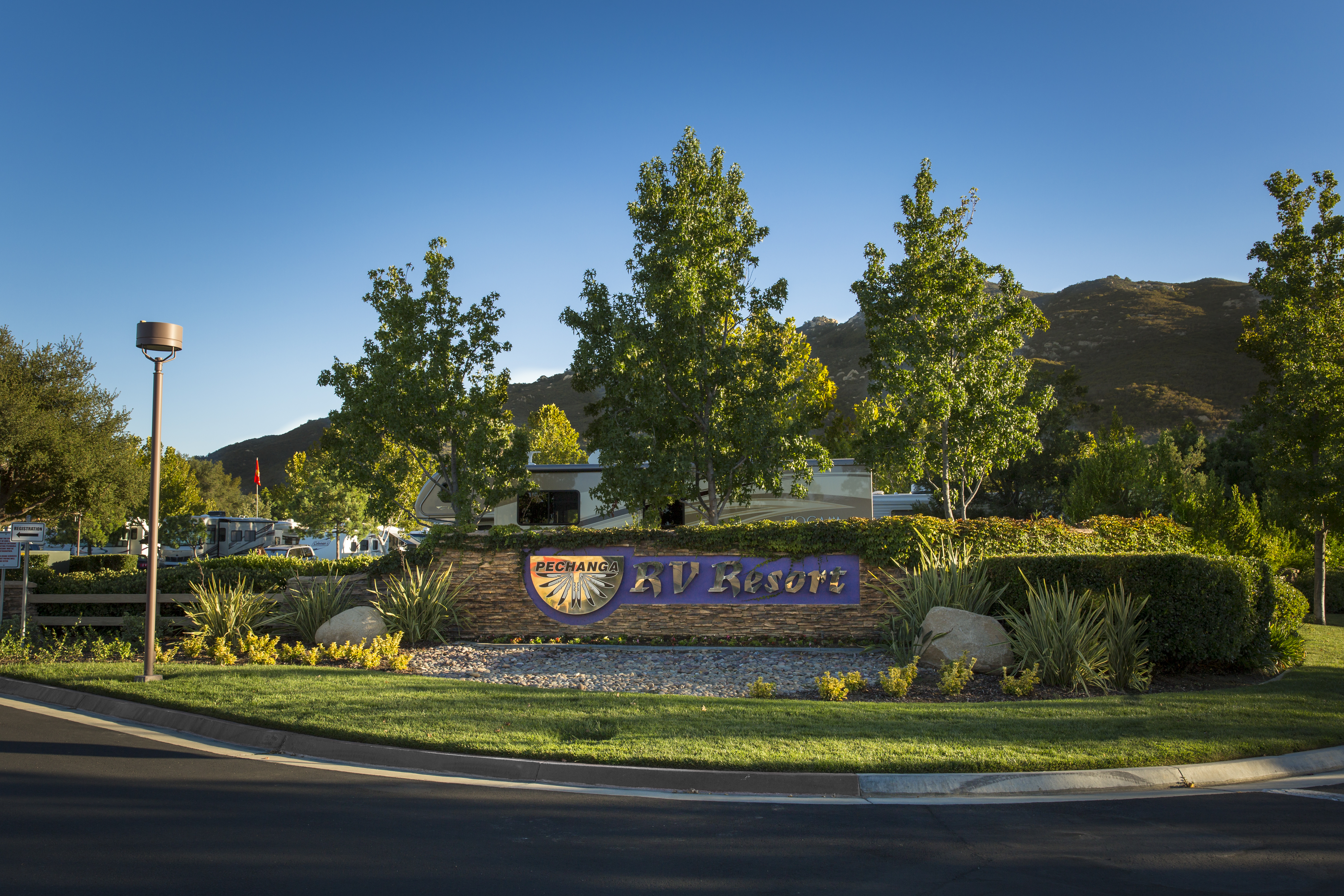 Pechanga RV Resort - entrance