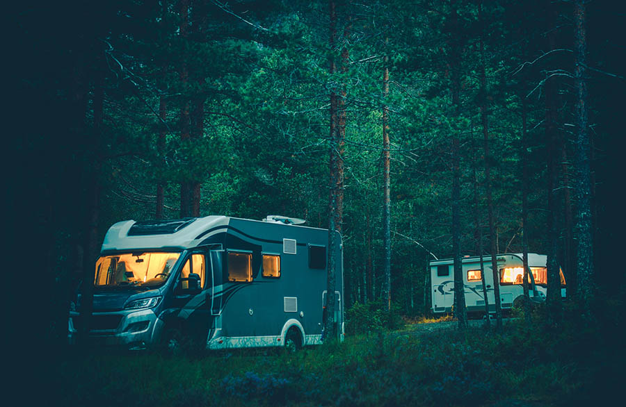 Motorhomes with or without propane