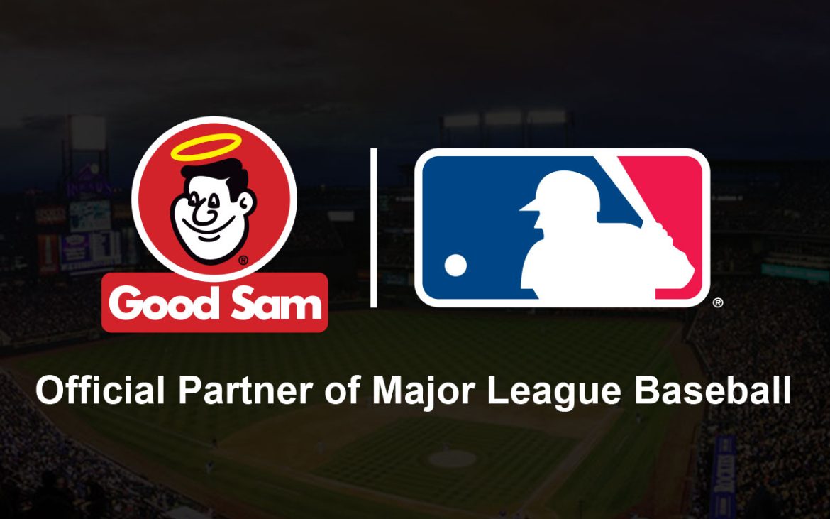 Good Sam and MLB logo