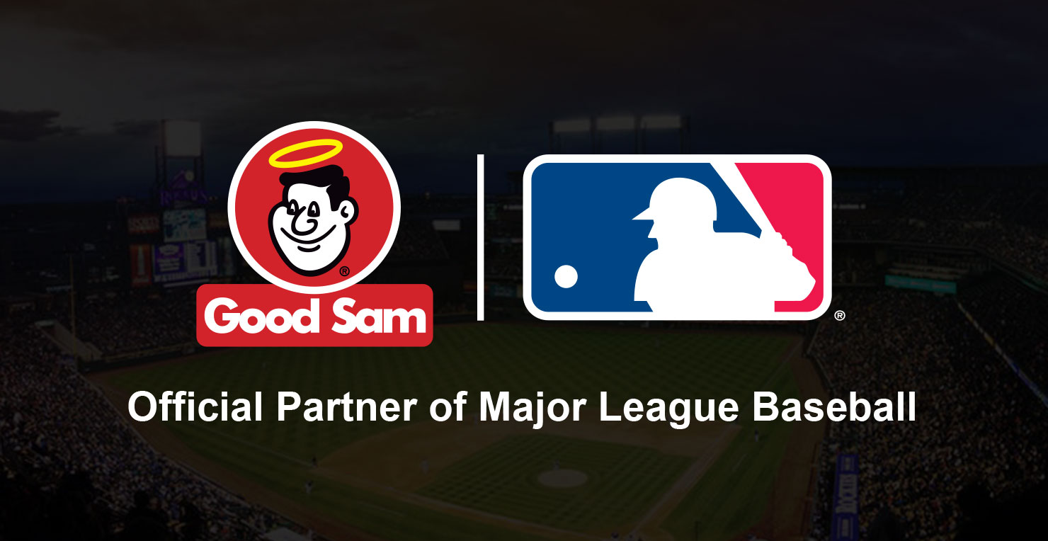 Good Sam and MLB logo