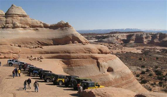 Shady Acres RV Park - off road jeeps in Canyonlands