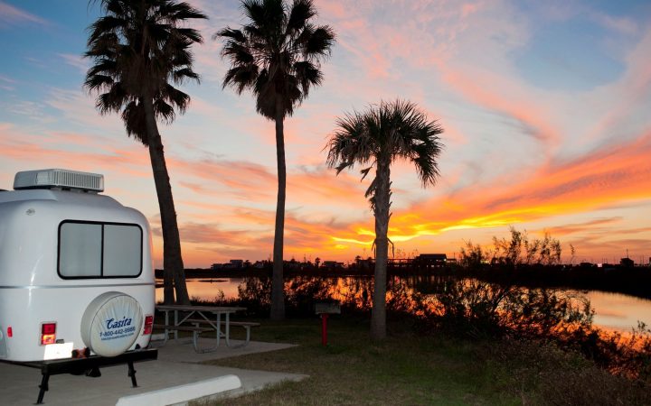 Dellanera RV Park at Sunset