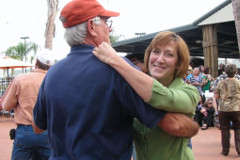 Cajun Palms RV Park - dancing at TIki Bar