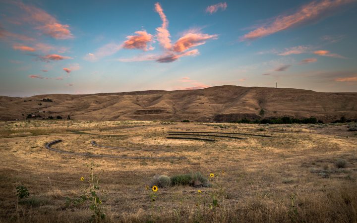 The Listening Circle’, created by the artist Maya Lin (Photo credit to Brad Stinson)