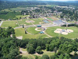 Midway RV Park - aerial view