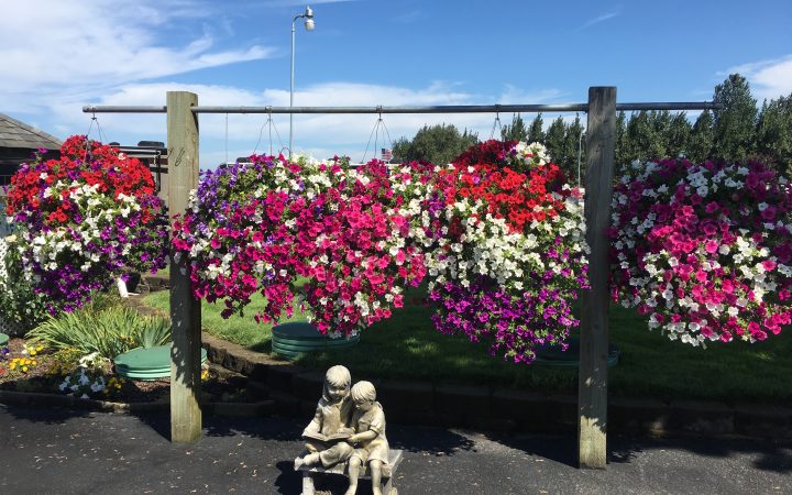 Columbia Riverfront RV Park - gardens