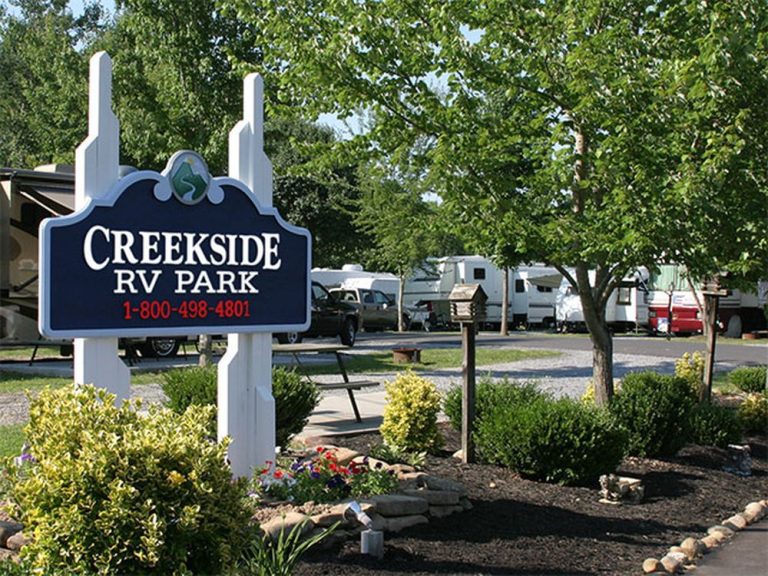 Let Creekside RV Park Relax You and Pigeon Entertain You!