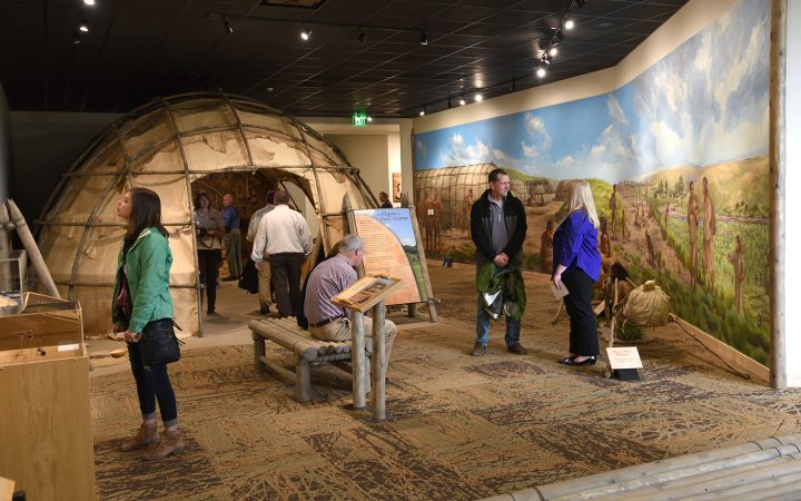 Good Earth State Park - Visitor Center exhibit