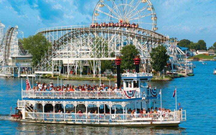 Indiana Beach Boardwalk and Resort - fairgrounds view