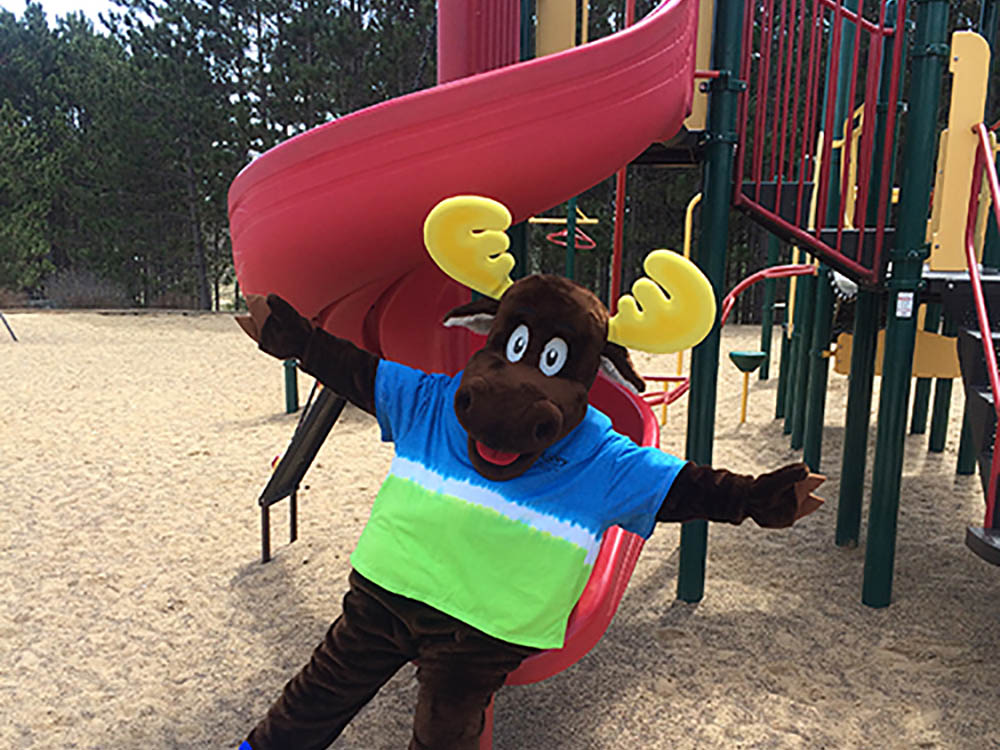 Morey the Moose at Sotney Creek RV Resort